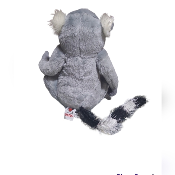 GANZ WEBKINZ HM369 NO CODE RINGTAIL LEMUR PLUSH/STUFFED ANIMAL - Picture 3 of 3